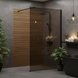 Душевая стенка REA FLEX 90 BROWN BLACK