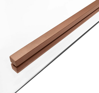 Душова кабіна REA SOLAR 80х100 BRUSHED COPPER