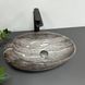 Умывальник (раковина) VBI VICENZA DARK STONE GLOSSY накладной