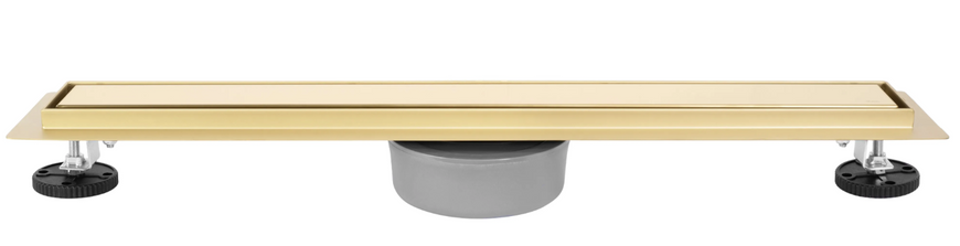 Трап для душа REA NEOX 100 PRO GOLD 2в1 золотой